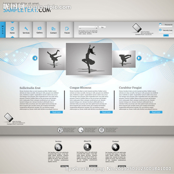 網站網頁設計模板與矢量圖 助力廣告設計的專業圖庫