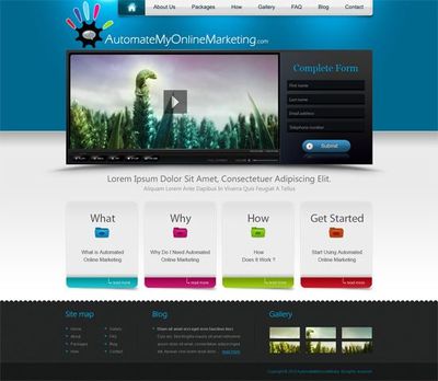 漂亮的網頁界面設計欣賞 | 網頁和網站設計